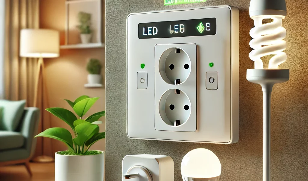 Podłączenie gniazdka a oszczędność energii